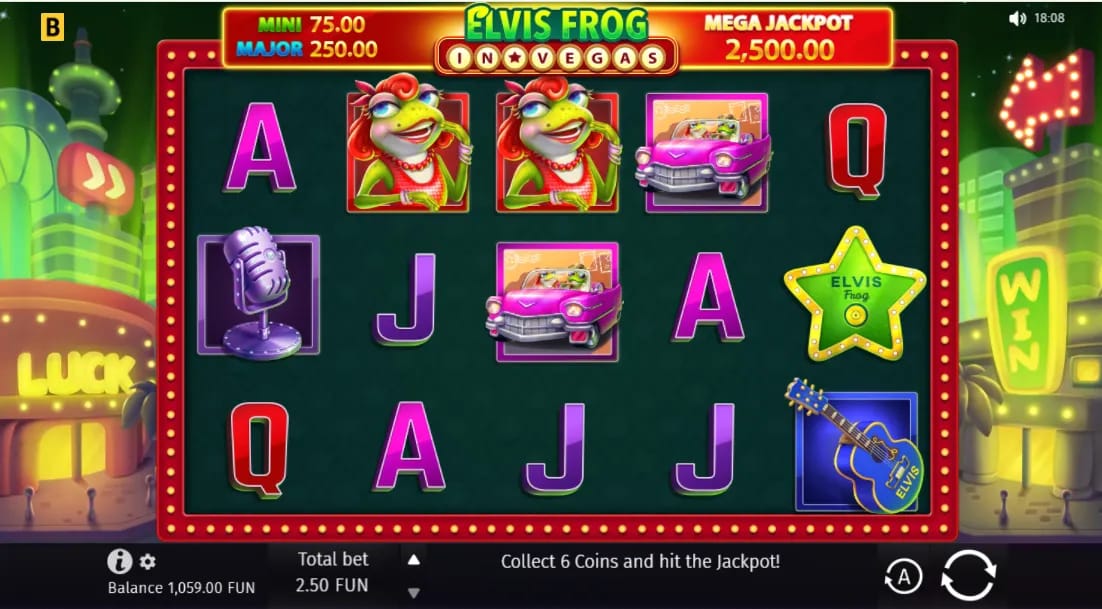 Gambling info site - Elvis Frog