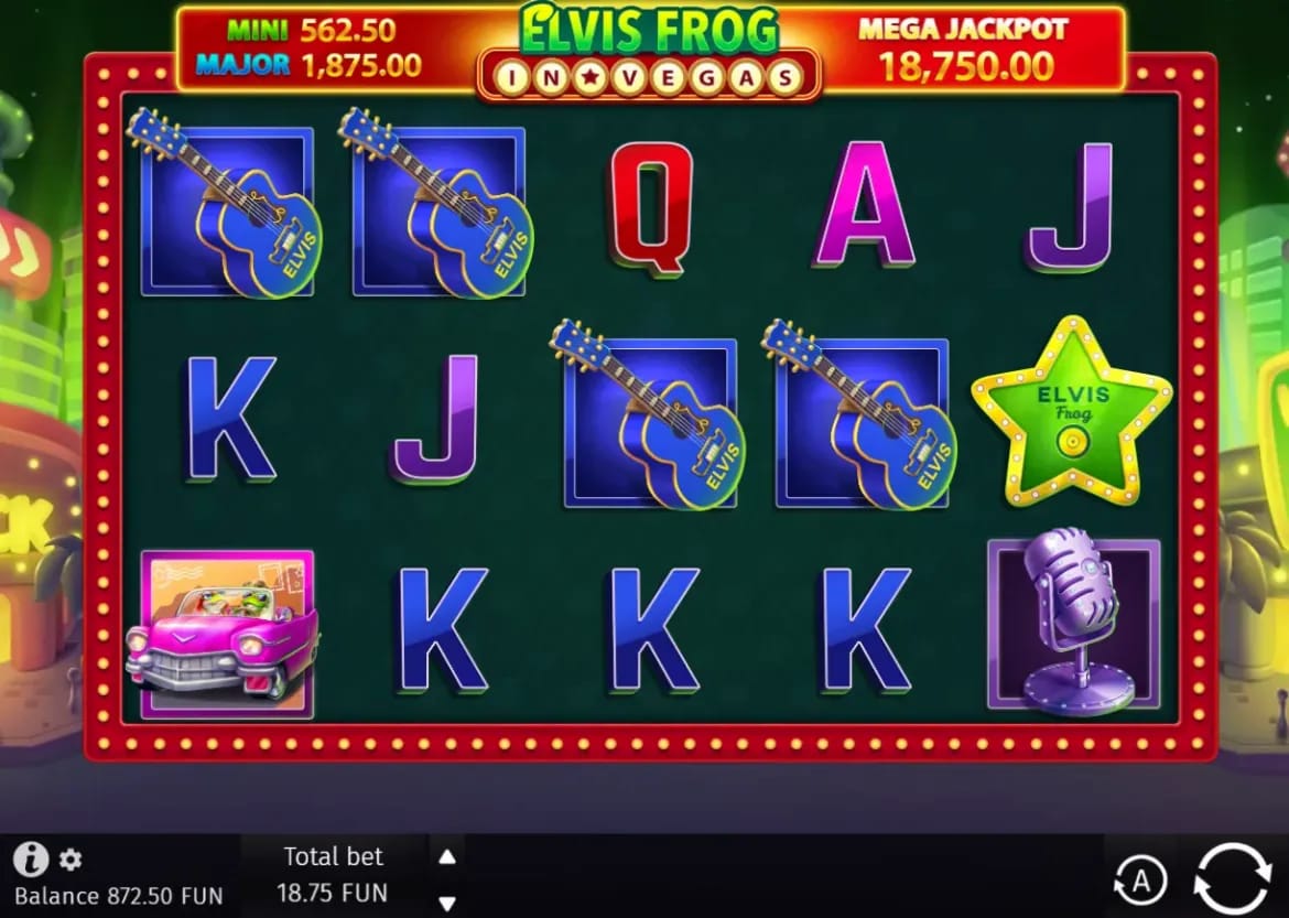 Gambling info site - Elvis Frog