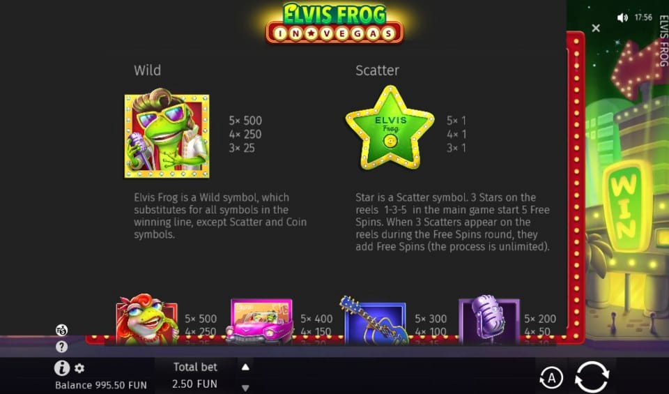 Gambling info site - Elvis Frog